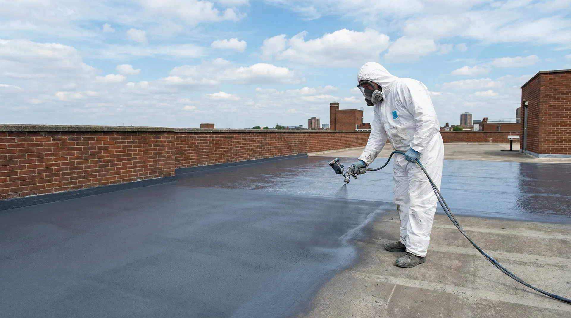 Spray-applied WetSuit technology